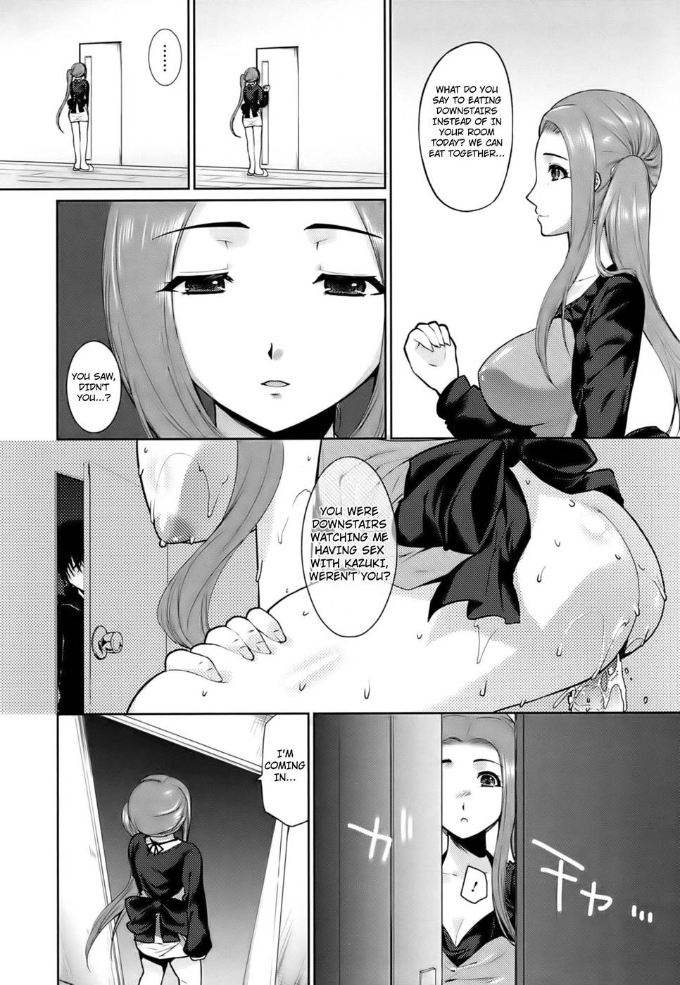 Hentai Manga Comic-Hazukashii Chibusa-Chapter 4: Sibling Union-6